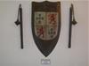 Foto: Lucia Cassilhas / escudo com insignia - Martin Afonso de Souza
